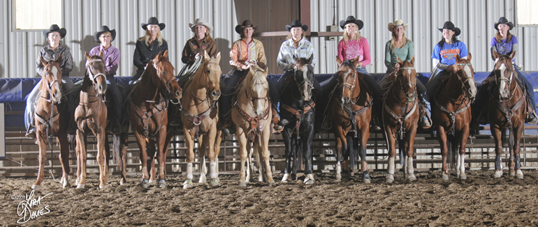 WPRA Member Ropers at the Montana All Women's Finals