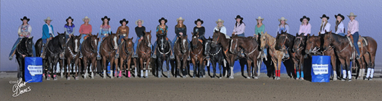 WPRA Barrel Racing Members at the Montana Women's Finals