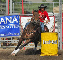 Torie Briese and Fancy Raren Halley. Kandi Schuman photo
